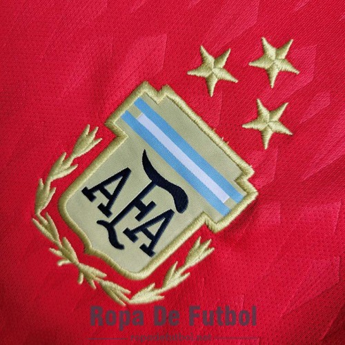 Camiseta Argentina Portero Rojo 2022/2023