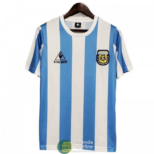 Camiseta Argentina Retro Primera Equipación 1986/1987