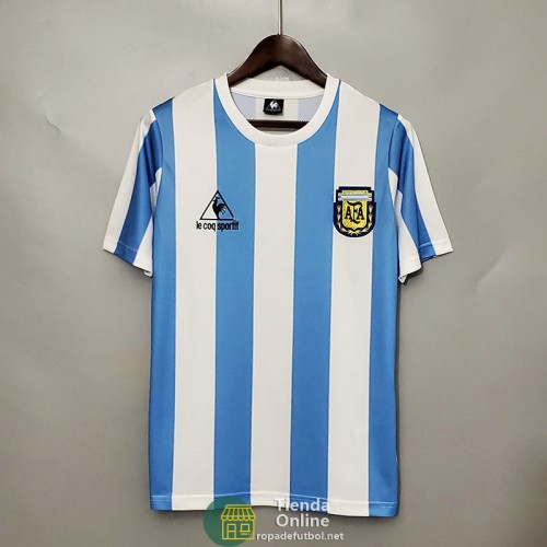 Camiseta Argentina Retro Primera Equipación 1986/1987