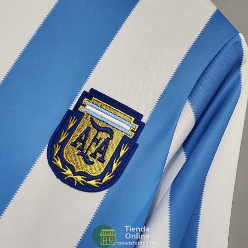 Camiseta Argentina Retro Primera Equipación 1986/1987