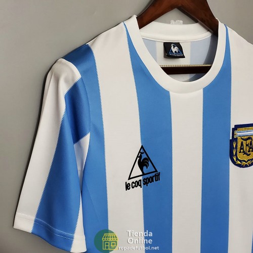 Camiseta Argentina Retro Primera Equipación 1986/1987