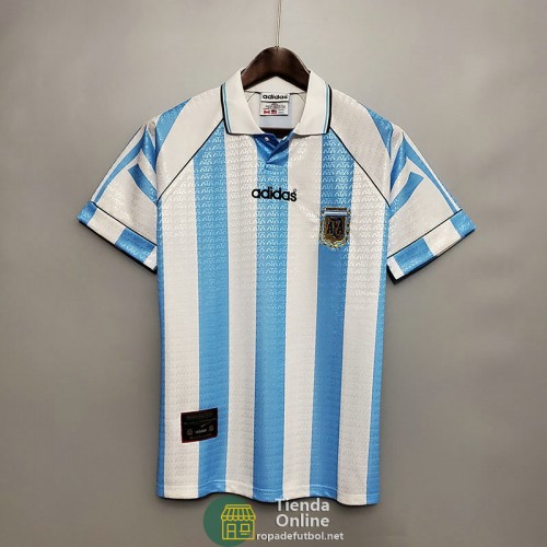 Camiseta Argentina Retro Primera Equipación 1996/1997