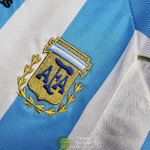 Camiseta Argentina Retro Primera Equipación 1998/1999