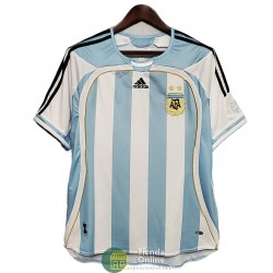 Camiseta Argentina Retro Primera Equipación 2006/2007