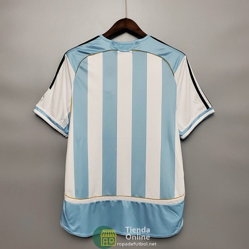 Camiseta Argentina Retro Primera Equipación 2006/2007