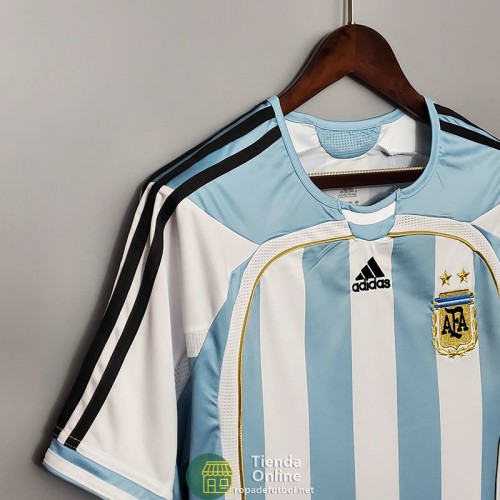 Camiseta Argentina Retro Primera Equipación 2006/2007