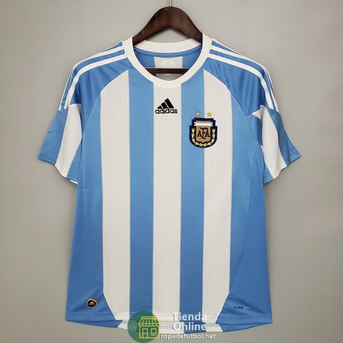 Camiseta Argentina Retro Primera Equipación 2010/2011