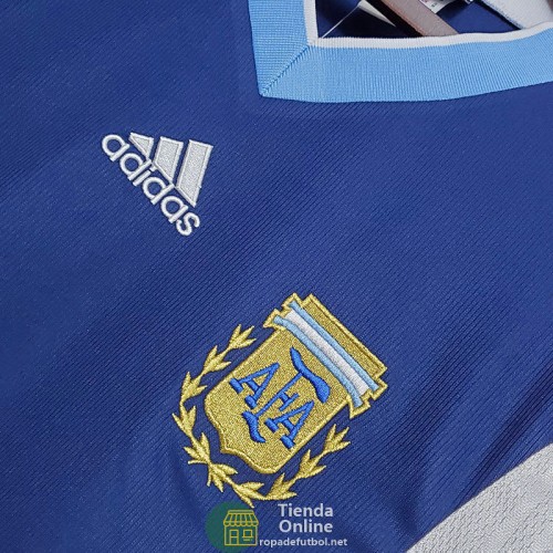 Camiseta Argentina Retro Segunda Equipación 1998/1999