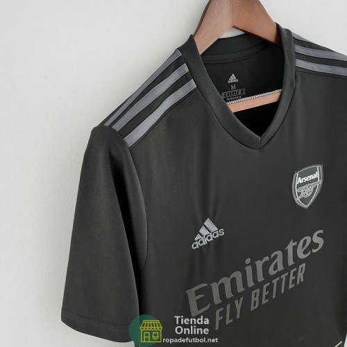 Camiseta Arsenal Negro I 2022/2023