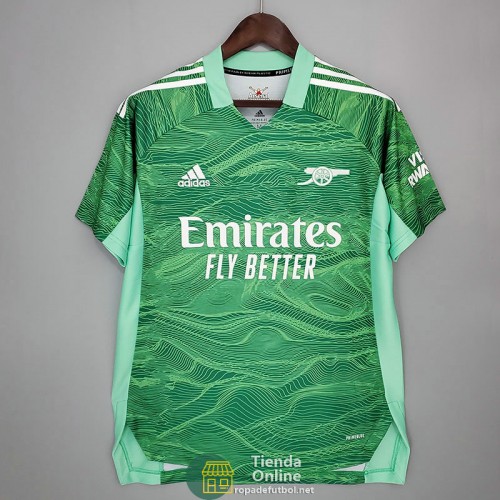 Camiseta Arsenal Portero Verde 2021/2022