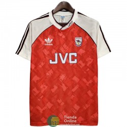 Camiseta Arsenal Retro Primera Equipación 1990/1992