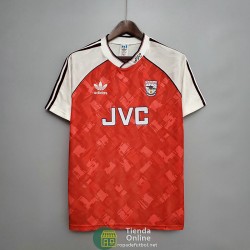 Camiseta Arsenal Retro Primera Equipación 1990/1992