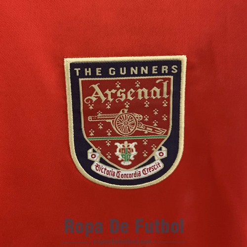 Camiseta Arsenal Retro Primera Equipación 2001/2002