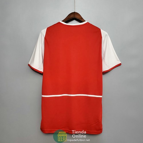 Camiseta Arsenal Retro Primera Equipación 2002/2004