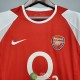 Camiseta Arsenal Retro Primera Equipación 2002/2004