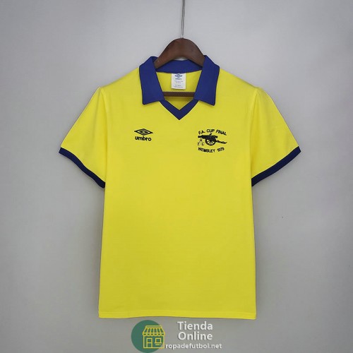 Camiseta Arsenal Retro Segunda Equipación 1971/1979