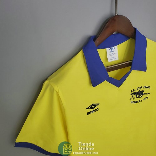 Camiseta Arsenal Retro Segunda Equipación 1971/1979