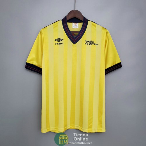 Camiseta Arsenal Retro Segunda Equipación 1983/1986