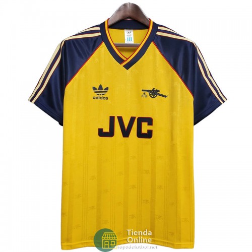 Camiseta Arsenal Retro Segunda Equipación 1988/1989