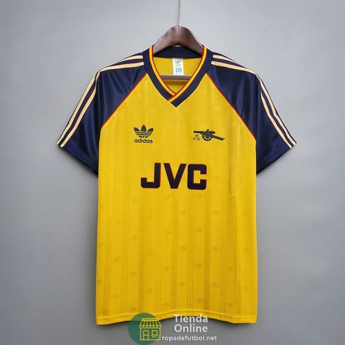 Camiseta Arsenal Retro Segunda Equipación 1988/1989