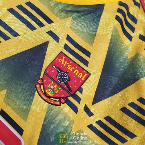 Camiseta Arsenal Retro Segunda Equipación 1991/1993