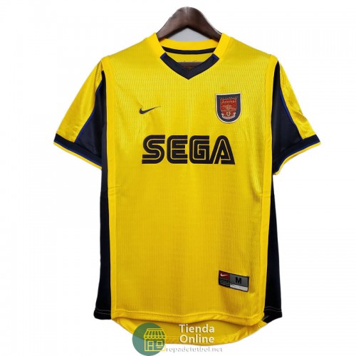 Camiseta Arsenal Retro Segunda Equipación 1999/2000