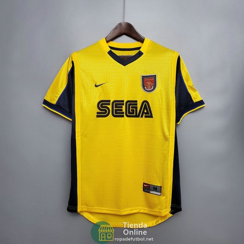 Camiseta Arsenal Retro Segunda Equipación 1999/2000