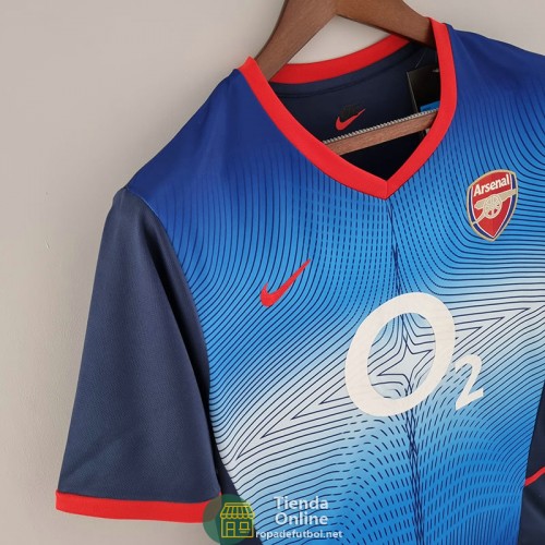 Camiseta Arsenal Retro Segunda Equipación 2002/2004