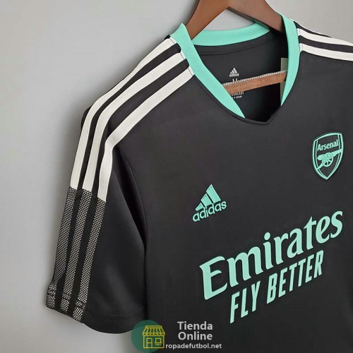 Camiseta Arsenal Training Negro III 2021/2022