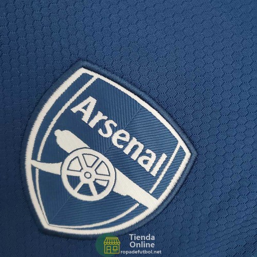 Camiseta Arsenal Training Azul IV 2021/2022