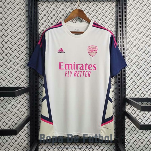 Camiseta Arsenal Training Suit White I 2023/2024