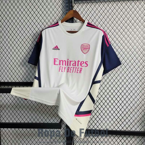 Camiseta Arsenal Training Suit White I 2023/2024