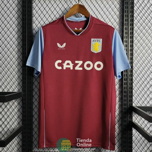 Camiseta Aston Villa Primera Equipación 2022/2023