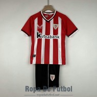 Camiseta Athletic Bilbao Ninos Primera Equipacion 2023/2024