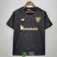 Camiseta Athletic Bilbao Portero Negro 2021/2022