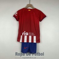 Camiseta Atletico De Madrid Ninos Primera Equipacion 2023/2024