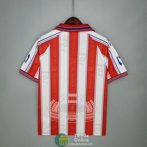 Camiseta Atletico De Madrid Retro Primera Equipación 1996/1997