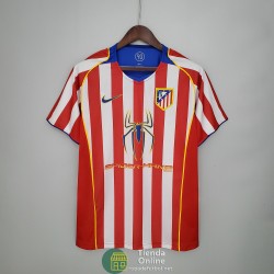 Camiseta Atletico De Madrid Retro Primera Equipación 2004/2005