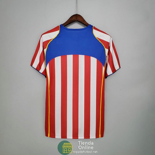 Camiseta Atletico De Madrid Retro Primera Equipación 2004/2005