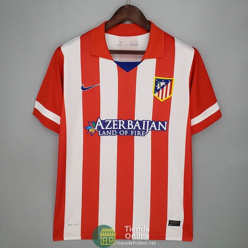 Camiseta Atletico De Madrid Retro Primera Equipación 2013/2014