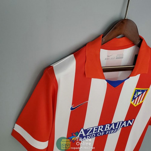 Camiseta Atletico De Madrid Retro Primera Equipación 2013/2014