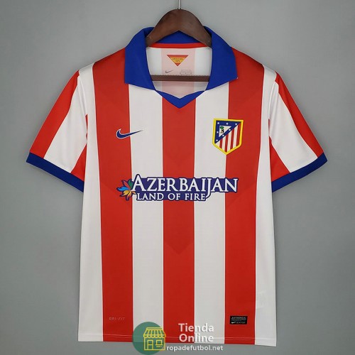 Camiseta Atletico De Madrid Retro Primera Equipación 2014/2015