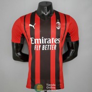 Camiseta Authentic AC Milan Primera Equipación 2021/2022