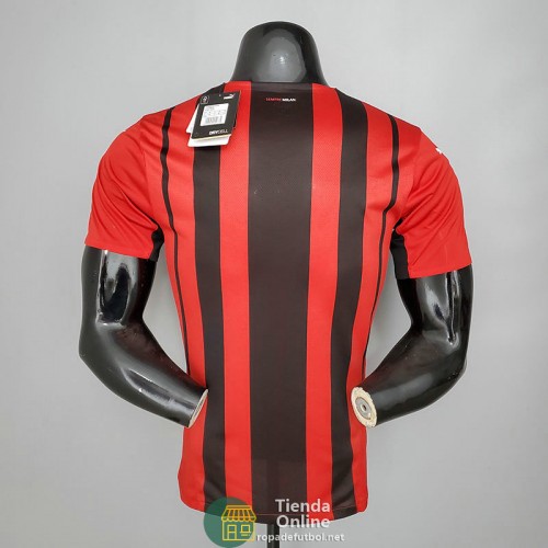 Camiseta Authentic AC Milan Primera Equipación 2021/2022