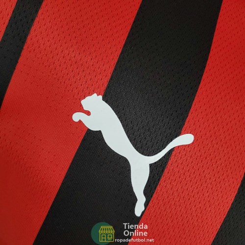 Camiseta Authentic AC Milan Primera Equipación 2021/2022