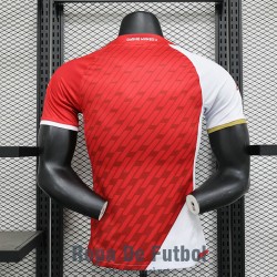 Camiseta Authentic AS Monaco Primera Equipacion 2023/2024