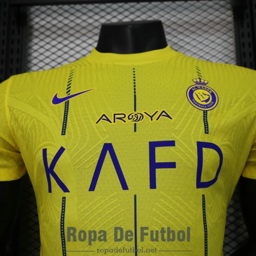 Camiseta Authentic Al Nassr FC Primera Equipacion 2023/2024