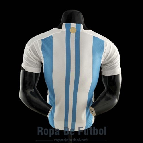 Camiseta Authentic Argentina 3 Star Primera Equipacion 2022/2023