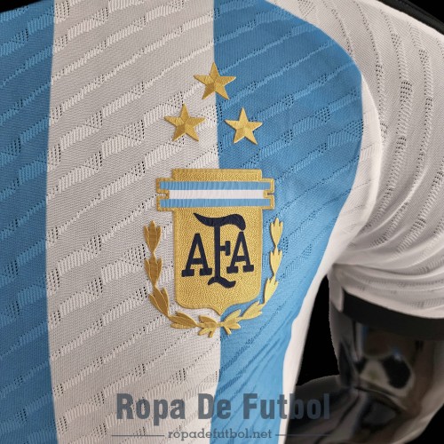 Camiseta Authentic Argentina 3 Star Primera Equipacion 2022/2023