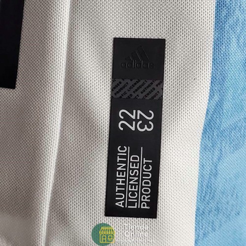 Camiseta Authentic Argentina Commemorative Blanco Azul 2021/2022